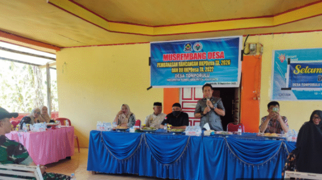 Legislator Saharuddin Tompo Menghadiri Musrenbang RKPD di Desa Tompo Bulu