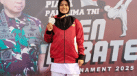 Pelajar SMA 4 Jeneponto Nur Aulia, Raih Juara 2 Nasional Piala Panglima TNI di Balikpapan