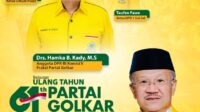 Rayakan HUT ke-61, Golkar Jeneponto Gelar Aksi Sosial, Fokus Kesehatan, Kemanusiaan, dan Dekatkan Diri ke Rakyat
