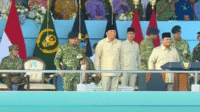 Presiden Prabowo Inspektur Upacara, HUT ke-80 TNI: SBY hingga Try Sutrisno Hadir