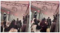 BREAKING-NEWS-KRL-JR-205-Keluar-Asap-di-Stasiun